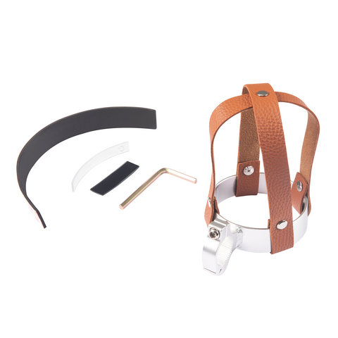 Support pour bouteille DYU avec fixation en cuir et accessoires Support pour bouteille DYU avec fixation en cuir et accessoires