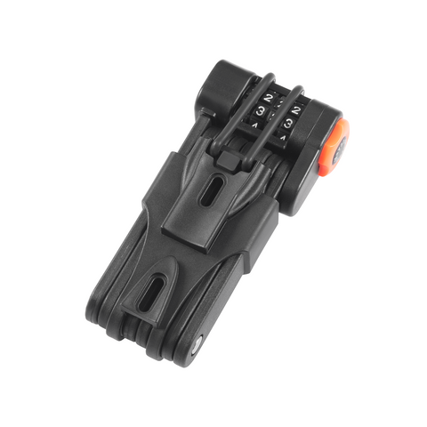 Bloque de combinaison pour vélo noir avec chiffres réglables et bouton de déverrouillage Bloque de combinaison pour vélo noir avec chiffres réglables et bouton de déverrouillage