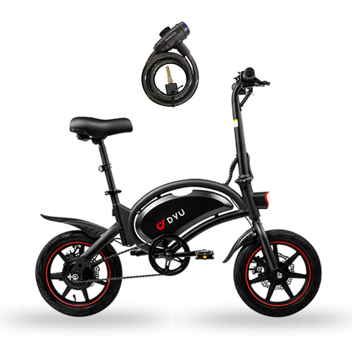 D3F 14 Inch Electric Mini Bike Folding Ebike with lock 8% off D3F 14 Inch Electric Mini Bike Folding Ebike with lock 8% off