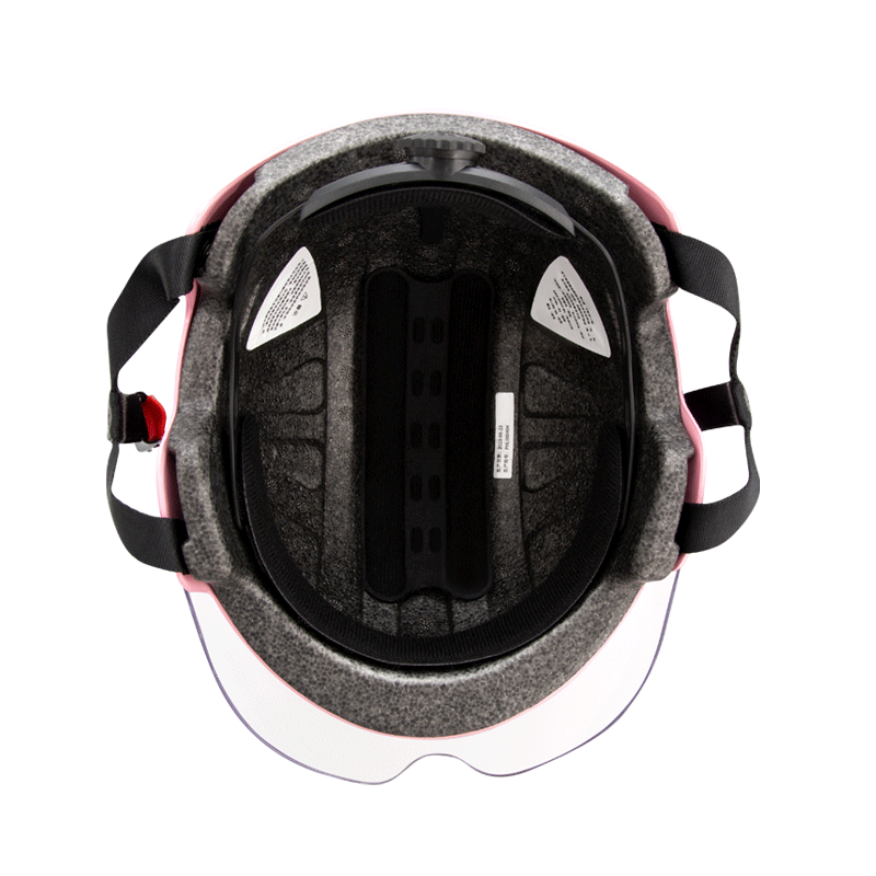 Intérieur du casque DYU avec rembourrage et ajustements pour un confort optimal. Intérieur du casque DYU avec rembourrage et ajustements pour un confort optimal.