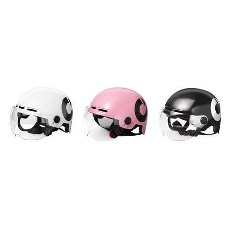 Casque de vélo DYU noir, rose et blanc alignés pour un style et une sécurité optimaux. Casque de vélo DYU noir, rose et blanc alignés pour un style et une sécurité optimaux.