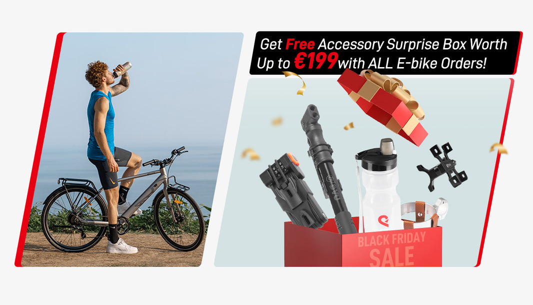 Want To Elevate Your Ride? Don't Miss Out On DYU's Black Friday & Cyber Monday E-Bike Sales!