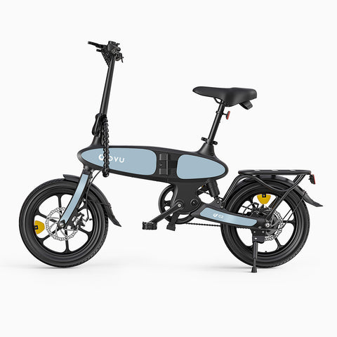 Vélo électrique entièrement pliant DYU C2 de 16 pouces