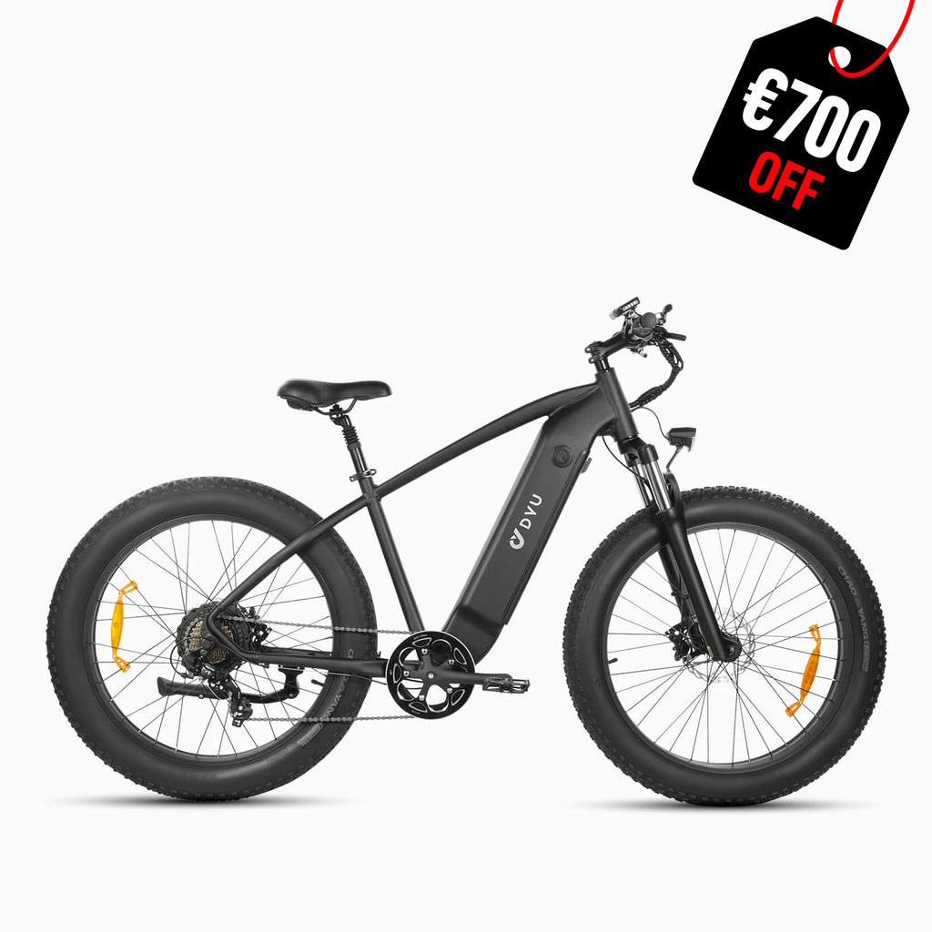 DYU King 750 26 Inch Fat Tire Electric Bike