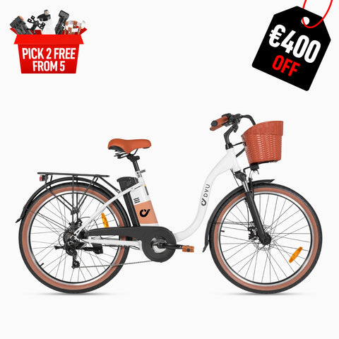 Vélo électrique de ville DYU C6 Pro 26 pouces