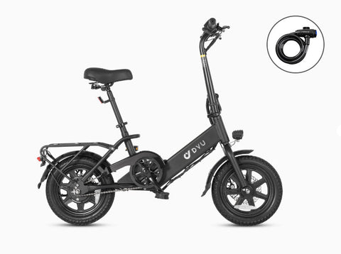 Vélo électrique pliant DYU C3 14 pouces