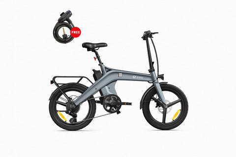 Vélo électrique pliable DYU T1 20 pouces