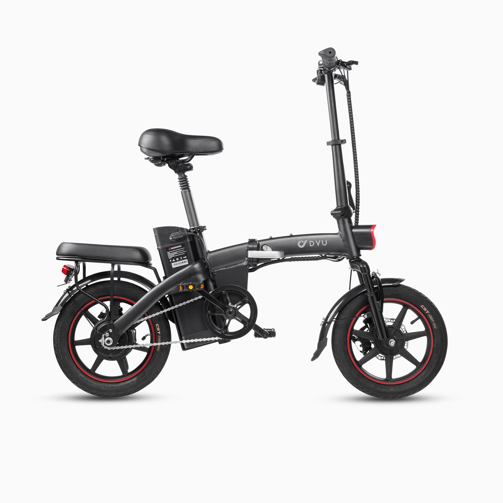 DYU A5 14 pouces vélo électrique pliable avec batterie amovible